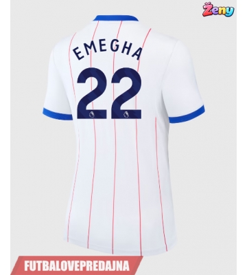 Lacne Ženy Futbalové dres Chelsea Emmanuel Emegha #22 2026-27 Krátky Rukáv - Tretina
